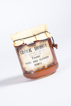 Thyme, Herbs and Flowers Honey 250gr